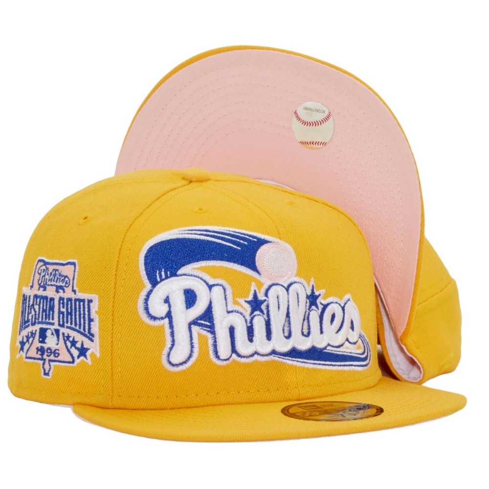 New Era Philadelphia Phillies Brotherly Love 59FIFTY Fitted Hat Cap Size 7 3/8